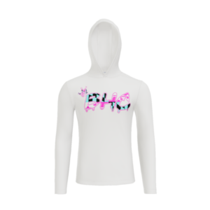 White Lightweight UPF Hoodie